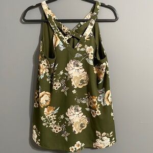 Doe and Rae sleeveless top small